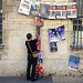 Festival d'Avignon : on accroche les affiches dans toute la ville par gab113 - Avignon 84000 Vaucluse Provence France