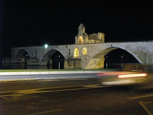 Pont Saint Bénezet by night par CME NOW