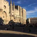 Festival d'Avignon 2017 : devant le palais des papes by gab113 - Avignon 84000 Vaucluse Provence France