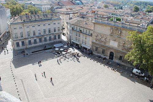 Avignon : Place du Palais by Mattia_G