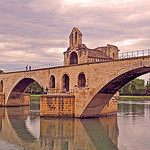 Pont Saint-Benezet (aka le pont d'Avignon) by strawberrylee - Avignon 84000 Vaucluse Provence France