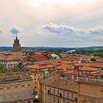 Looking over the center of Avignon by strawberrylee - Avignon 84000 Vaucluse Provence France