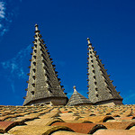 Sails on the roof of the Pope Palace par olly301 - Avignon 84000 Vaucluse Provence France