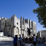 Le Palais des Papes - place du palais par MaJuCoMi - Avignon 84000 Vaucluse Provence France