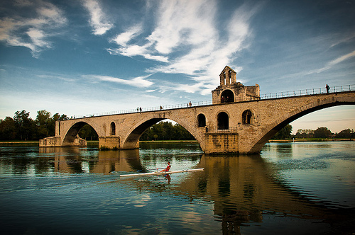 The bridge to nowhere... Pont d'Avignon par ethervizion