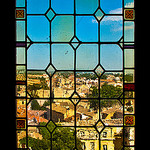 Fenêtre / Vitrail du Palais des Papes  par guillenperez - Avignon 84000 Vaucluse Provence France