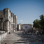 Place du palais des papes par Joël Galeran - Avignon 84000 Vaucluse Provence France