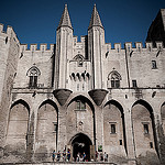 Entrée du Palais des Papes par Joël Galeran - Avignon 84000 Vaucluse Provence France