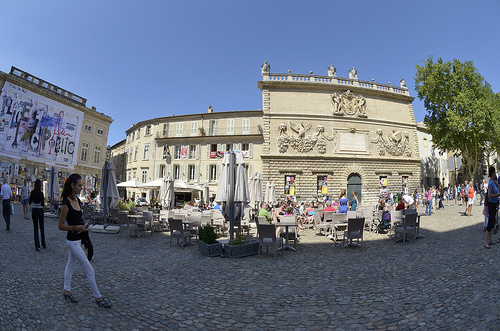 L'Hôtel des Monnaies, Place du Palais des Papes - Avignon by Massimo Battesini