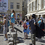 Zorro au festival d'Avignon by Massimo Battesini - Avignon 84000 Vaucluse Provence France