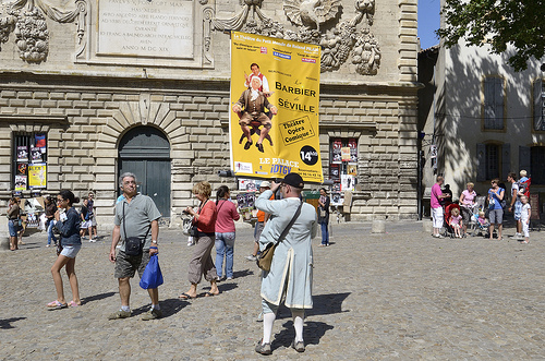 Avignon pendant le Festival 2012 par Massimo Battesini