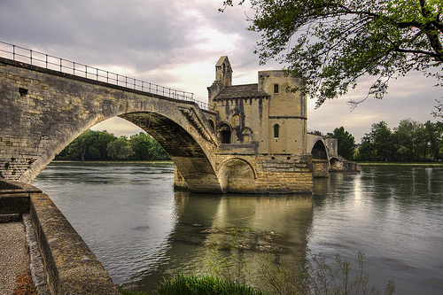 Le Pont d'Avignon sur son rhône par Billblues