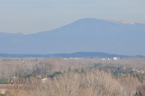 Le Mont Ventoux vu depuis Avignon par byb64
