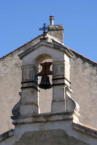 Chapel Bell in Beaumes by mikepirnat