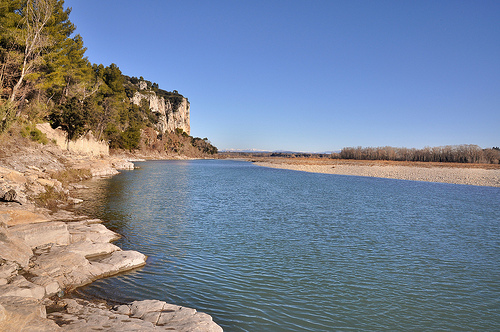 La Durance et son soleil d'hiver - Beaumont-du-Pertuis by Charlottess