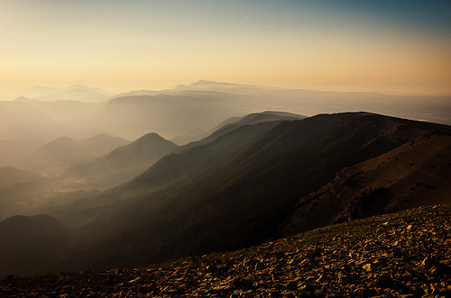 Le lever du soleil vu du Mont-Ventoux par Stéphan Wierzejewski