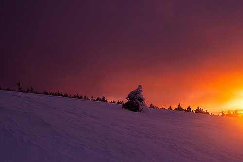 Le soleil embrase le Ventoux par Tramontane - Renaud Danquigny Photographies