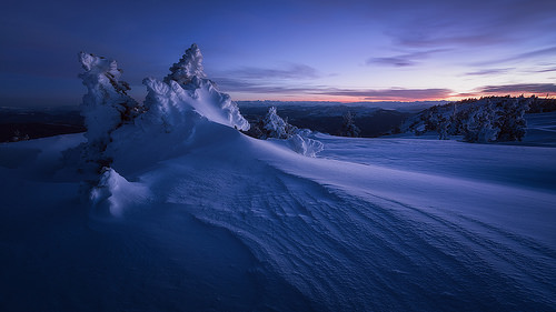 Petrified - snow on Mont-Ventoux par DBPhotographe