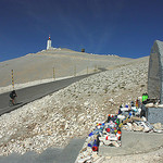 Mont-Ventoux : Tom Simpson stone by Sokleine - Bédoin 84410 Vaucluse Provence France