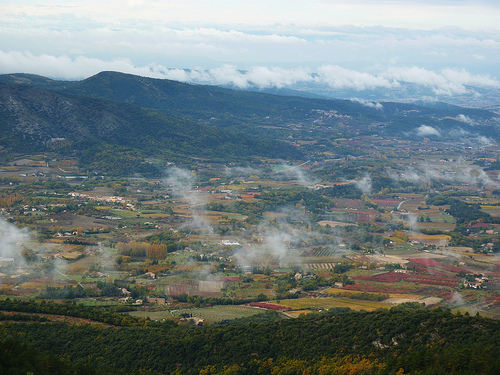 Vue pendant l'ascension Mont Ventoux by Toño del Barrio