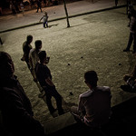 Partie de Boules in Bedoin by Jonny Whiting - Bédoin 84410 Vaucluse Provence France