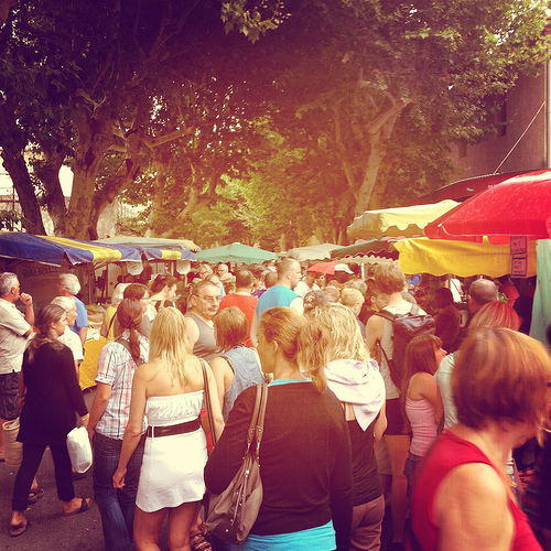 Marché de Bedoin haut en couleur : tous les lundis ! by gab113