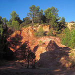 Red earth landscape by Sokleine - Bédoin 84410 Vaucluse Provence France