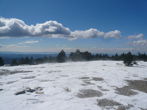 Le Ventoux enneigé - ballade au Chalet Reynard par gab113