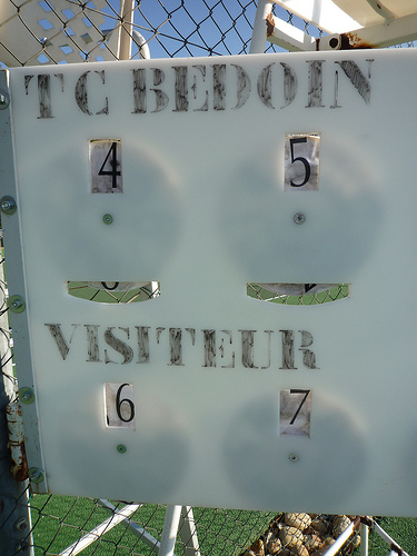 visiteur à gagné Vs Tennis Club de Bedoin by gab113