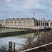 Usine hydroélectrique André-Blondel, pont et barrage par Rémi Avignon - Bollene 84500 Vaucluse Provence France