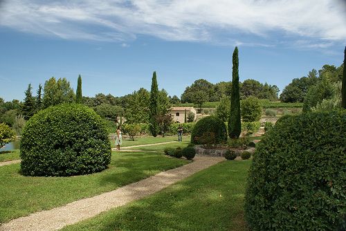 Le jardins du Château La Canorgue par * Elisabeth85 *