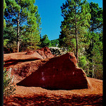 Rustrel dans le petit Colorado Provençal by Patchok34 -   Vaucluse Provence France