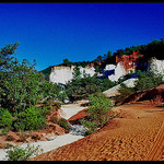 Rustrel ou le petit Colorado Provençal by Patchok34 -   Vaucluse Provence France