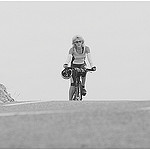 En plein effort - randonnée vélo à l'assaut du ventoux par Babaou - Brantes 84390 Vaucluse Provence France
