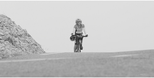 En plein effort - randonnée vélo à l'assaut du ventoux par Babaou