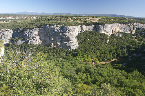 Fort de Buoux : vue sur le Ventoux par MoritzP