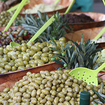 Marché à Caromb : olives par gab113 - Caromb 84330 Vaucluse Provence France