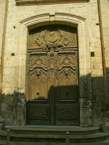 Porte sculptée ancienne by dm1795