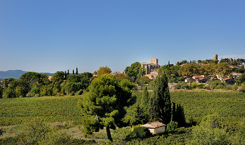 Vue sur Cucuron par Charlottess