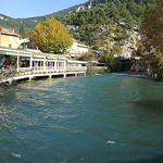 Fontaine-de-Vaucluse , La Sorgue par salva1745 - Fontaine de Vaucluse 84800 Vaucluse Provence France