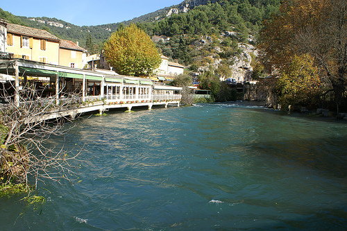 Fontaine-de-Vaucluse , La Sorgue par salva1745