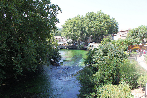 La Sorgue à Fontaine de Vaucluse par gab113