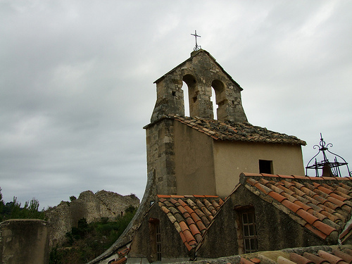 Clocher de Gigondas par Vaxjo