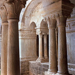 Abbaye Notre-Dame de Sénanque - Cloister par schoeband - Gordes 84220 Vaucluse Provence France