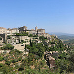 La vue magique sur Gordes : un village à étage par gab113 - Gordes 84220 Vaucluse Provence France