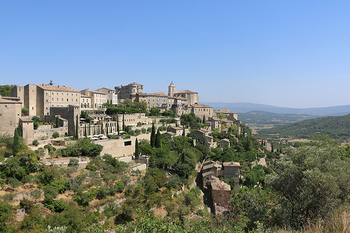 La vue magique sur Gordes : un village à étage par gab113