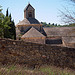 Le toit et clocher de l'Abbaye de Senanque par CouleurLavande.com - Gordes 84220 Vaucluse Provence France