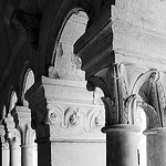 Cloister, detail by wessel-dijkstra - Gordes 84220 Vaucluse Provence France