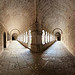 Cloister corner, Senanque Abbaye by wessel-dijkstra - Gordes 84220 Vaucluse Provence France