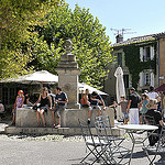 Place du village de Gordes by Massimo Battesini - Gordes 84220 Vaucluse Provence France